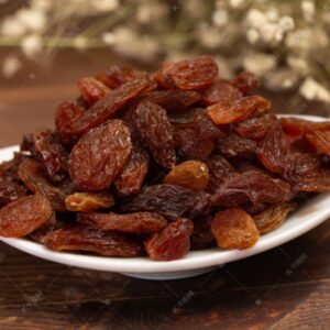 Organic dried raisins