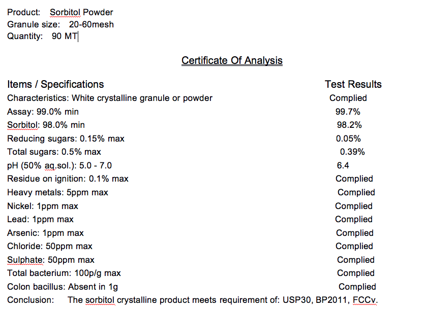 Sorbitol