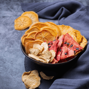 VF Vacuum Low Temperature Frying Mixed Fruit Crisps