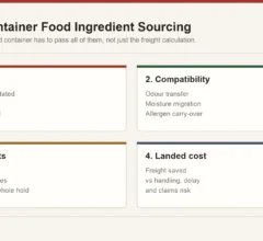 Four-part go/no-go framework for mixed food ingredient containers: consolidation model, cargo compatibility, document set and landed cost